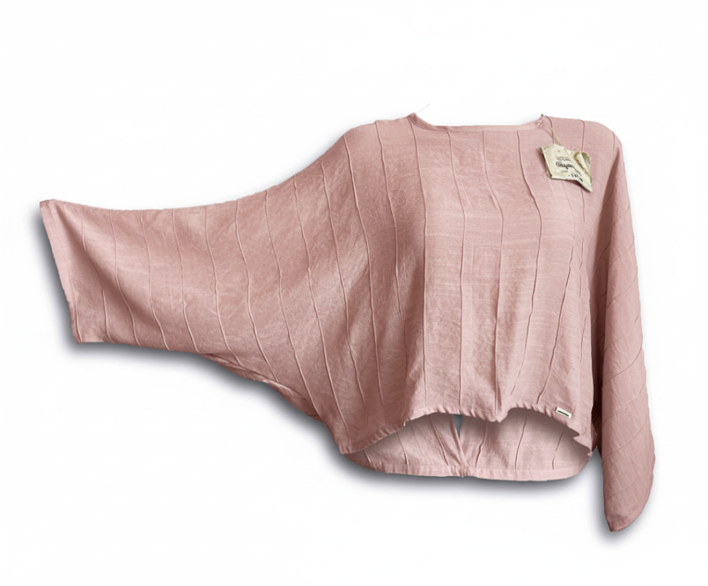 Blusa Emma con alforzas