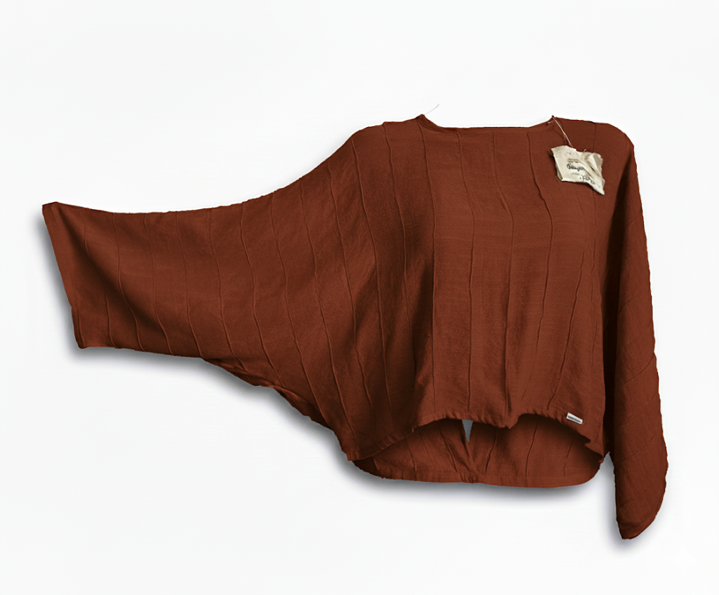 Blusa Emma con alforzas