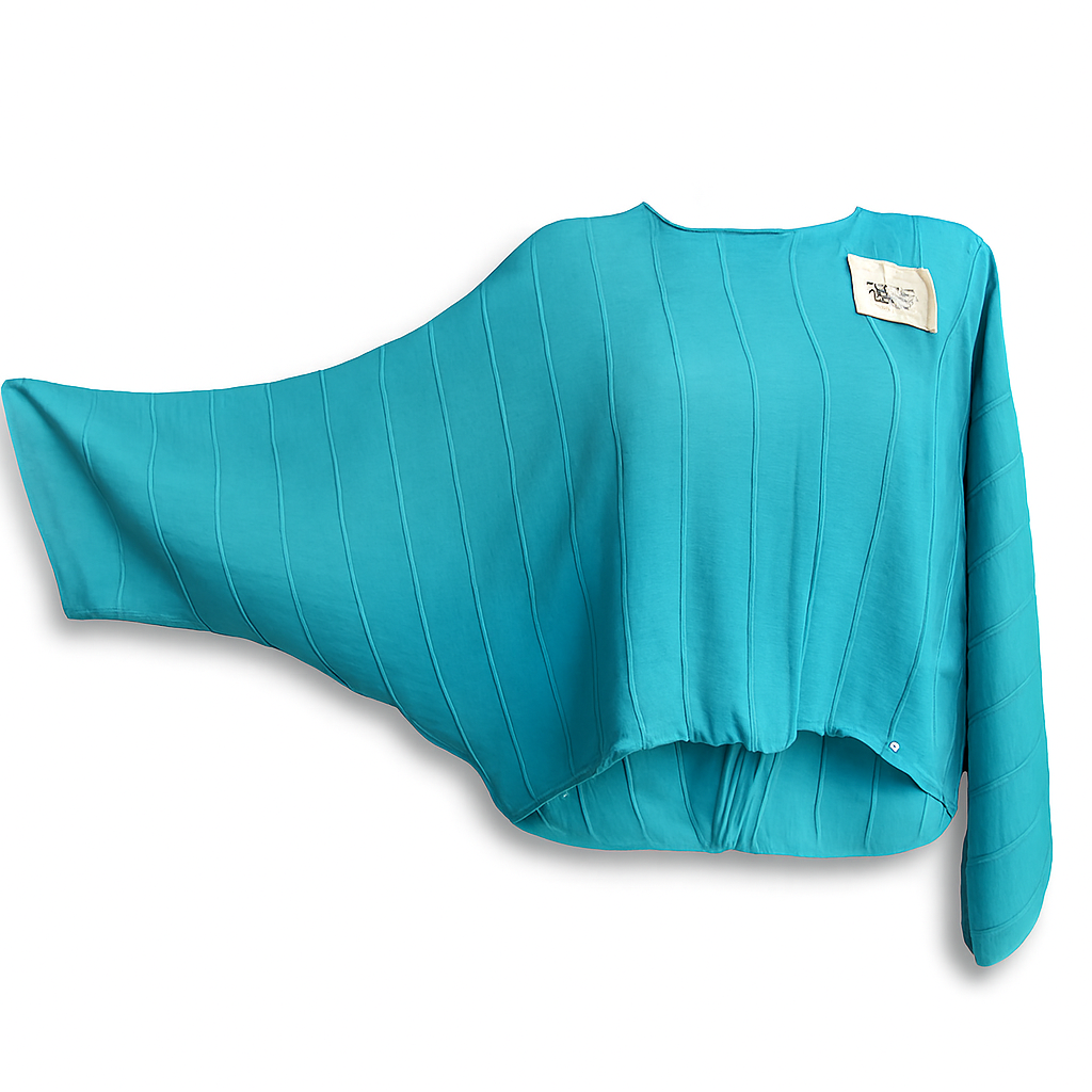 Blusa Emma con alforzas