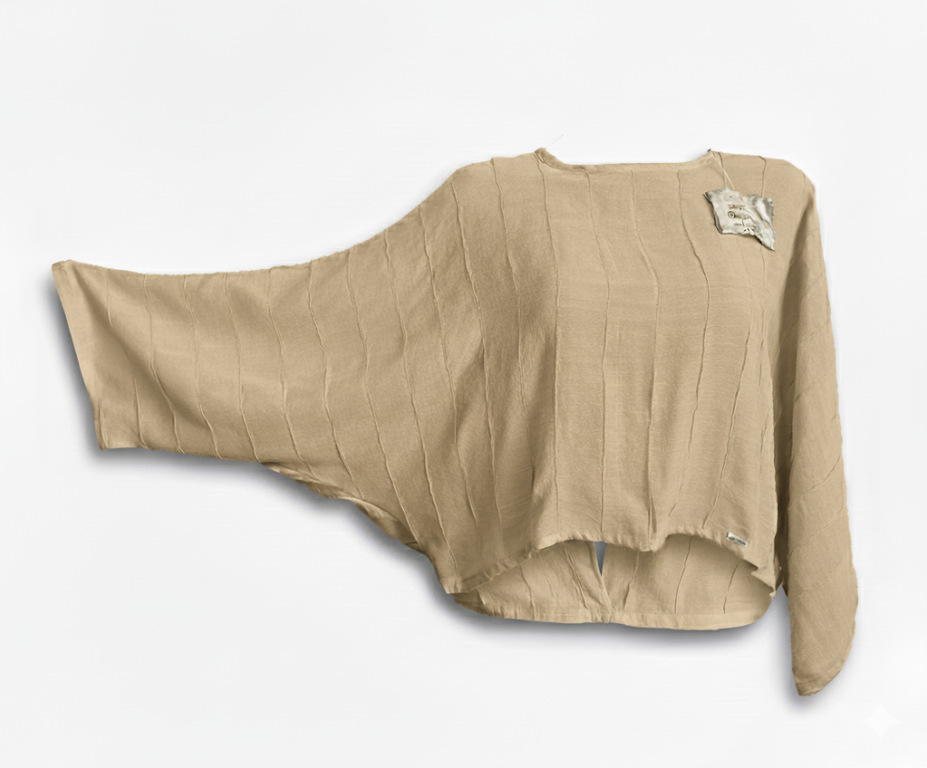 Blusa Emma con alforzas