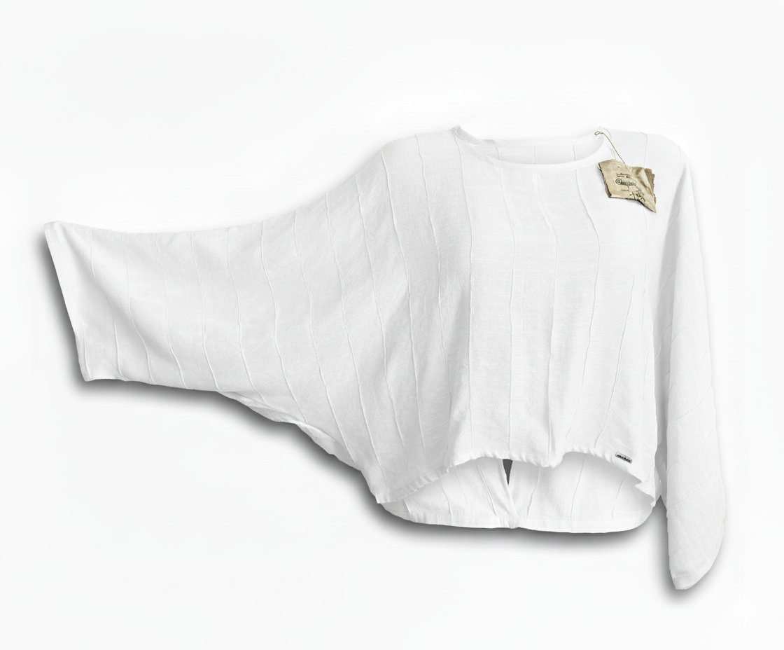Blusa Emma con alforzas