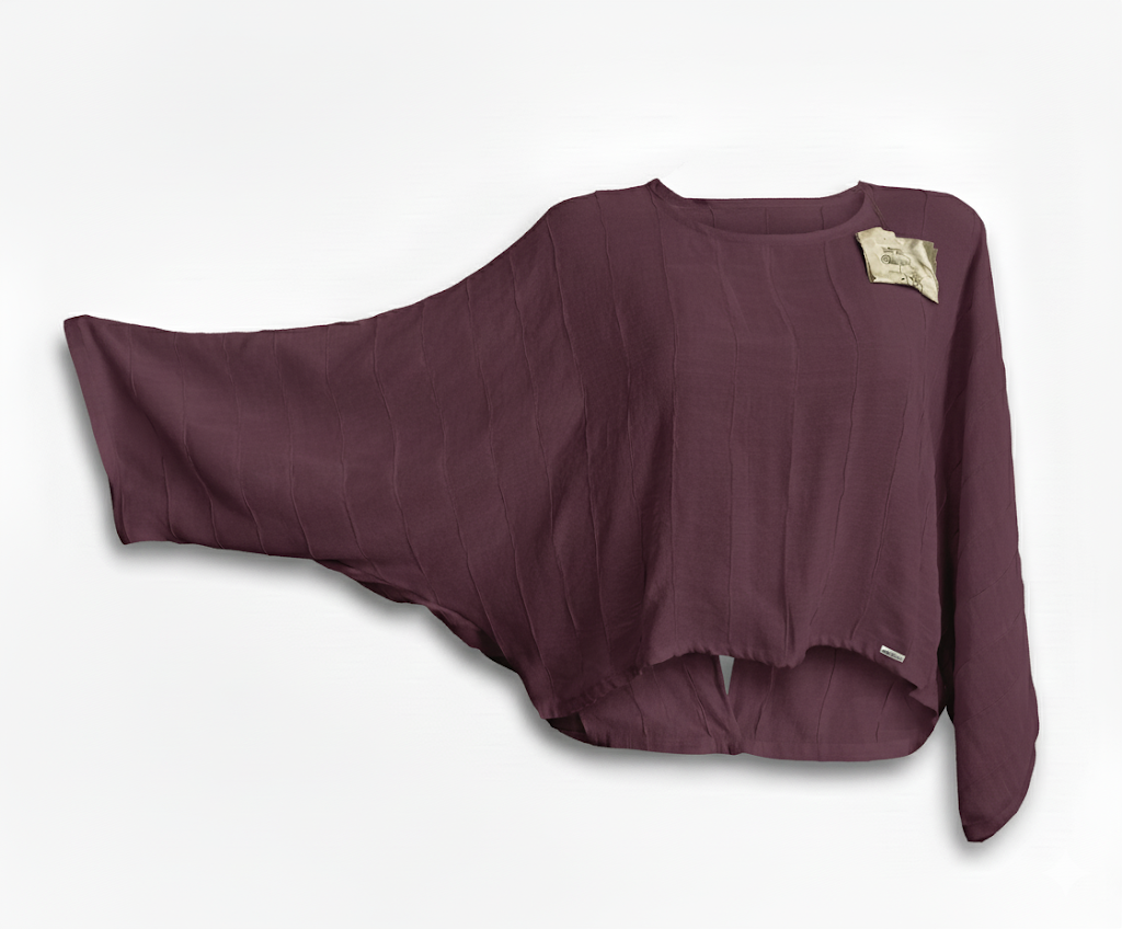 Blusa Emma con alforzas