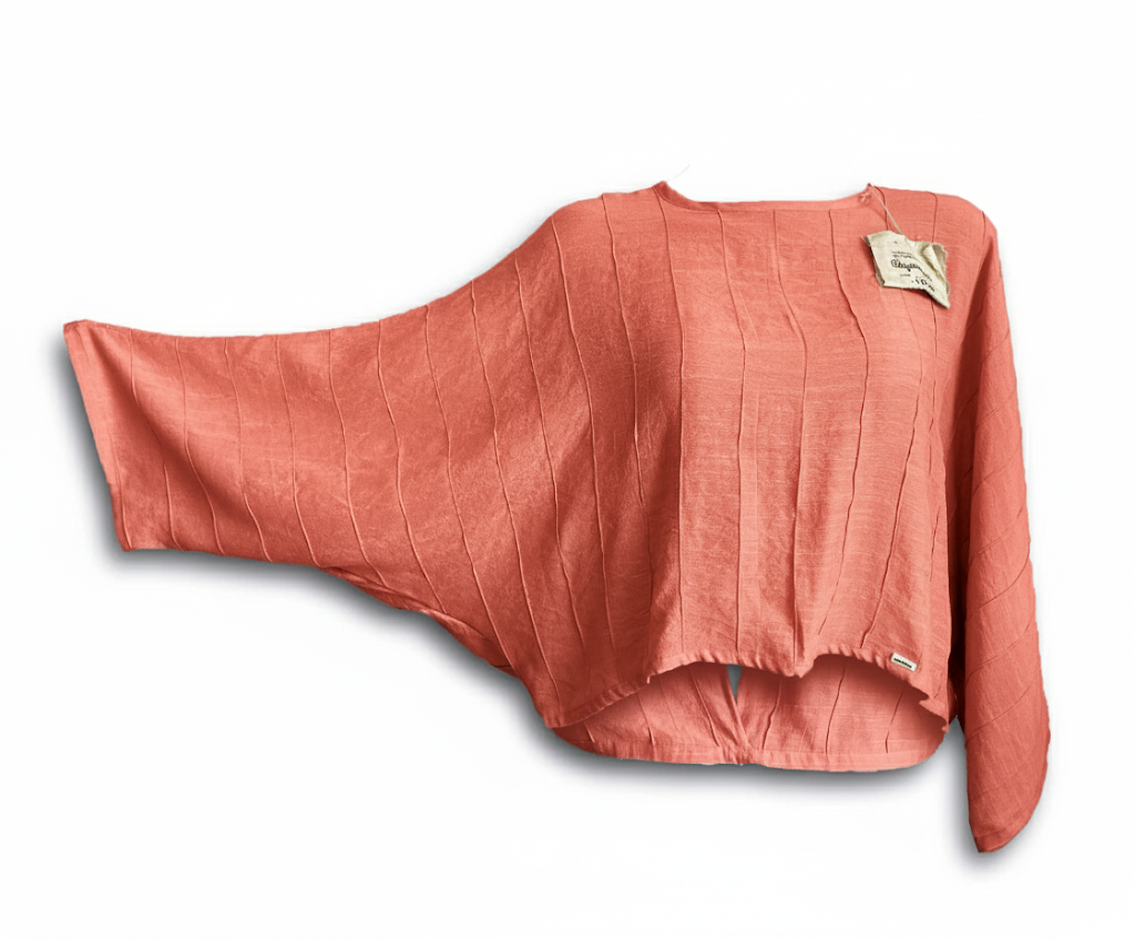 Blusa Emma con alforzas
