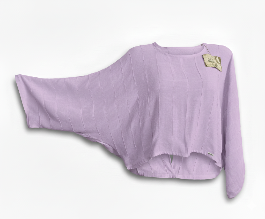 Blusa Emma con alforzas