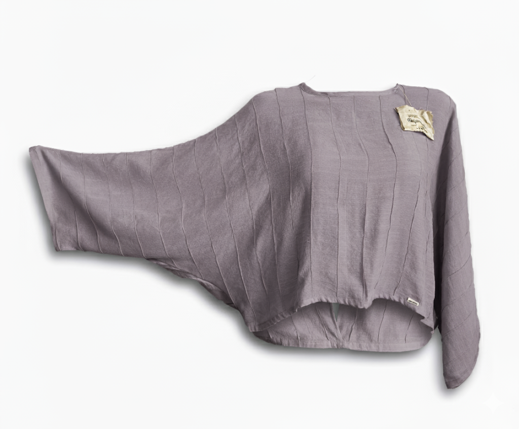 Blusa Emma con alforzas