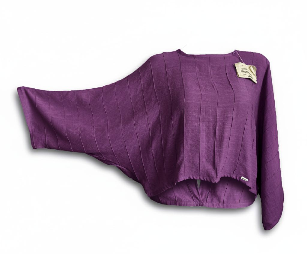 Blusa Emma con alforzas
