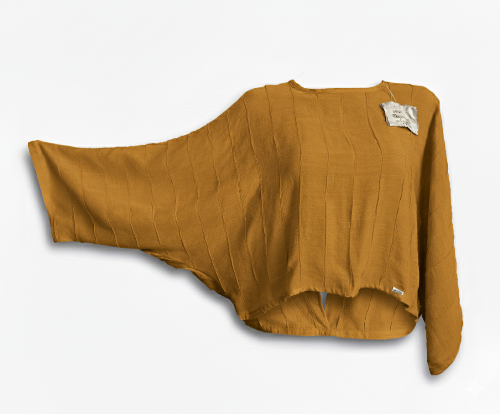 Blusa Emma con alforzas