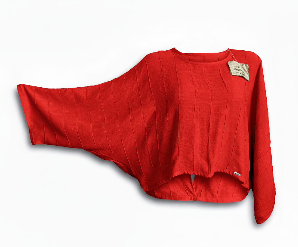 Blusa Emma con alforzas