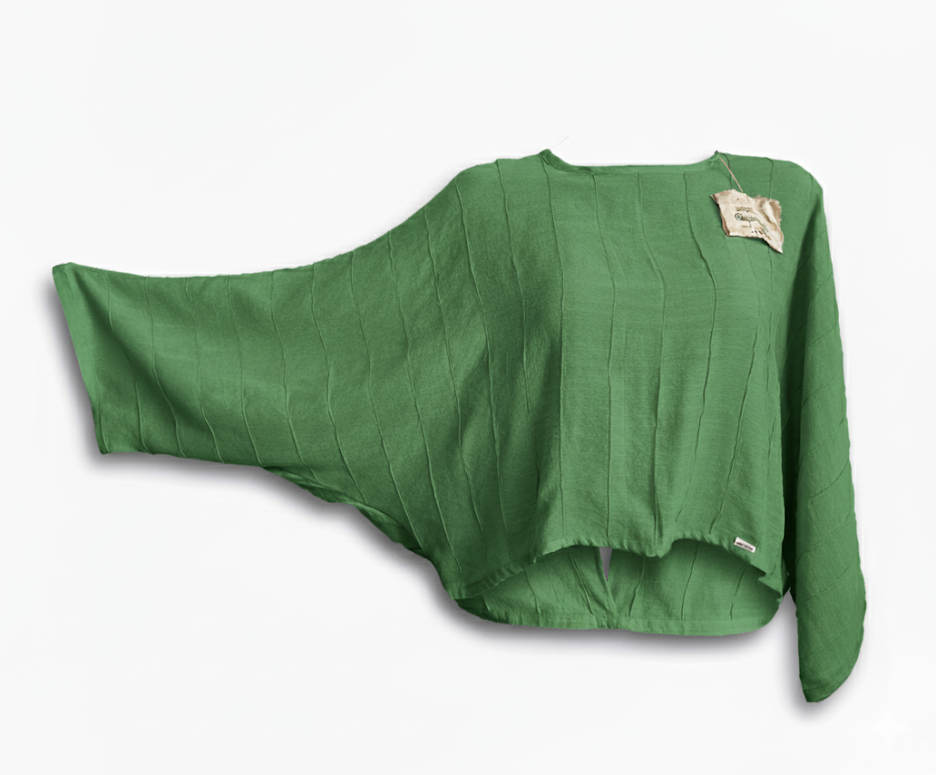 Blusa Emma con alforzas