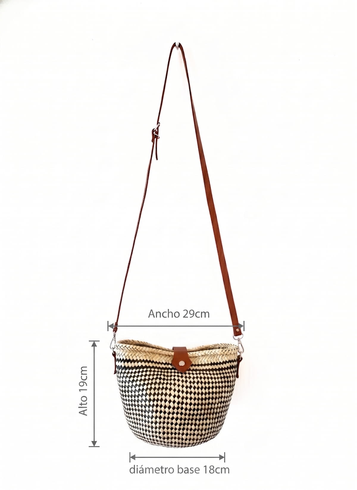 Bolsa Juanita de hombro: Bolso Artesanal de Diseño Exclusivo