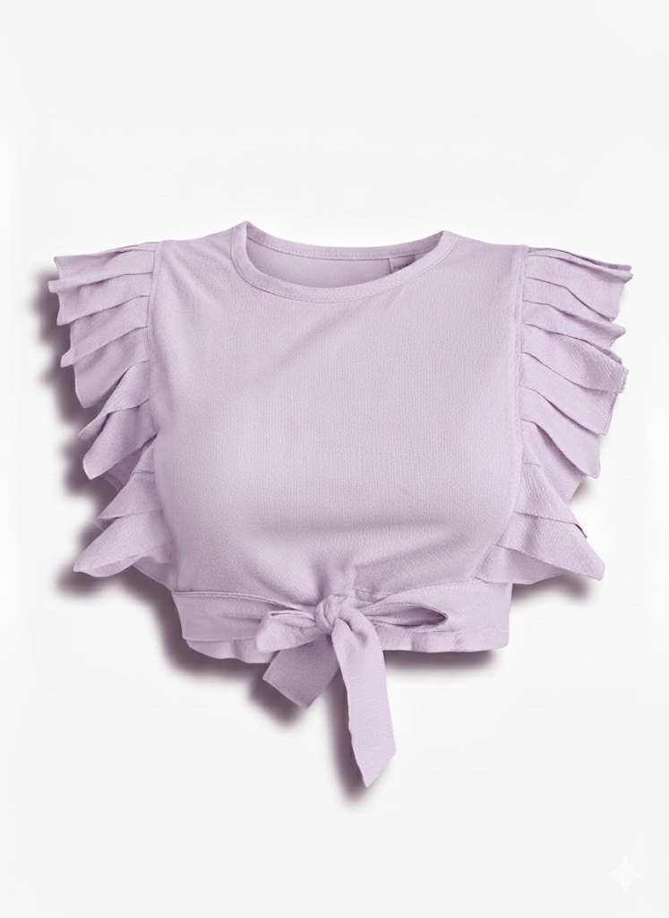 Basicos Blusa cruzada lisa