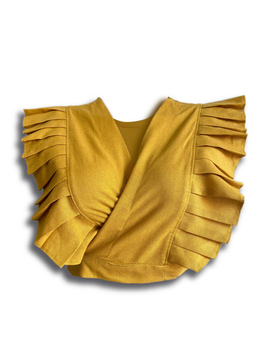 Blusa Cruzada de Lino 'La Versátil'