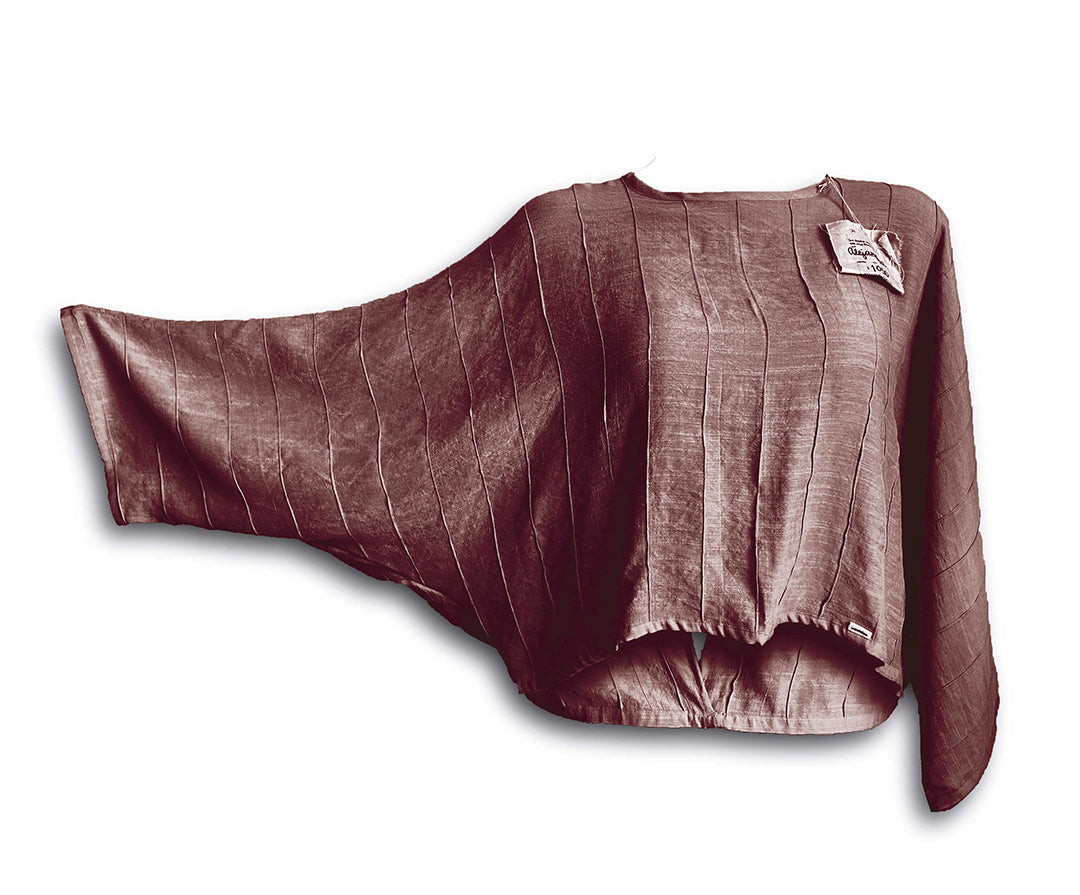 Blusa Emma con alforzas
