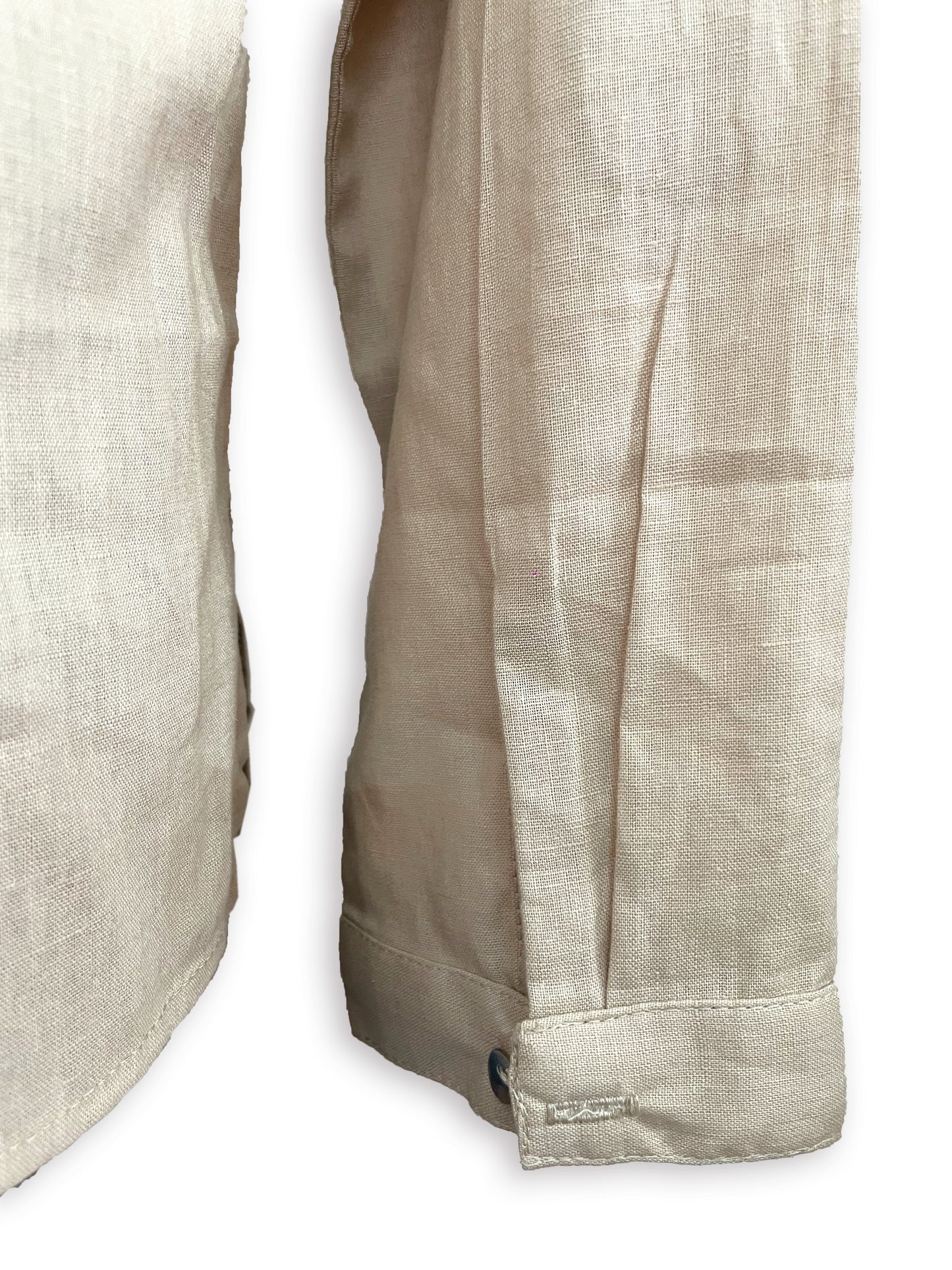 Camisa de lino sencilla