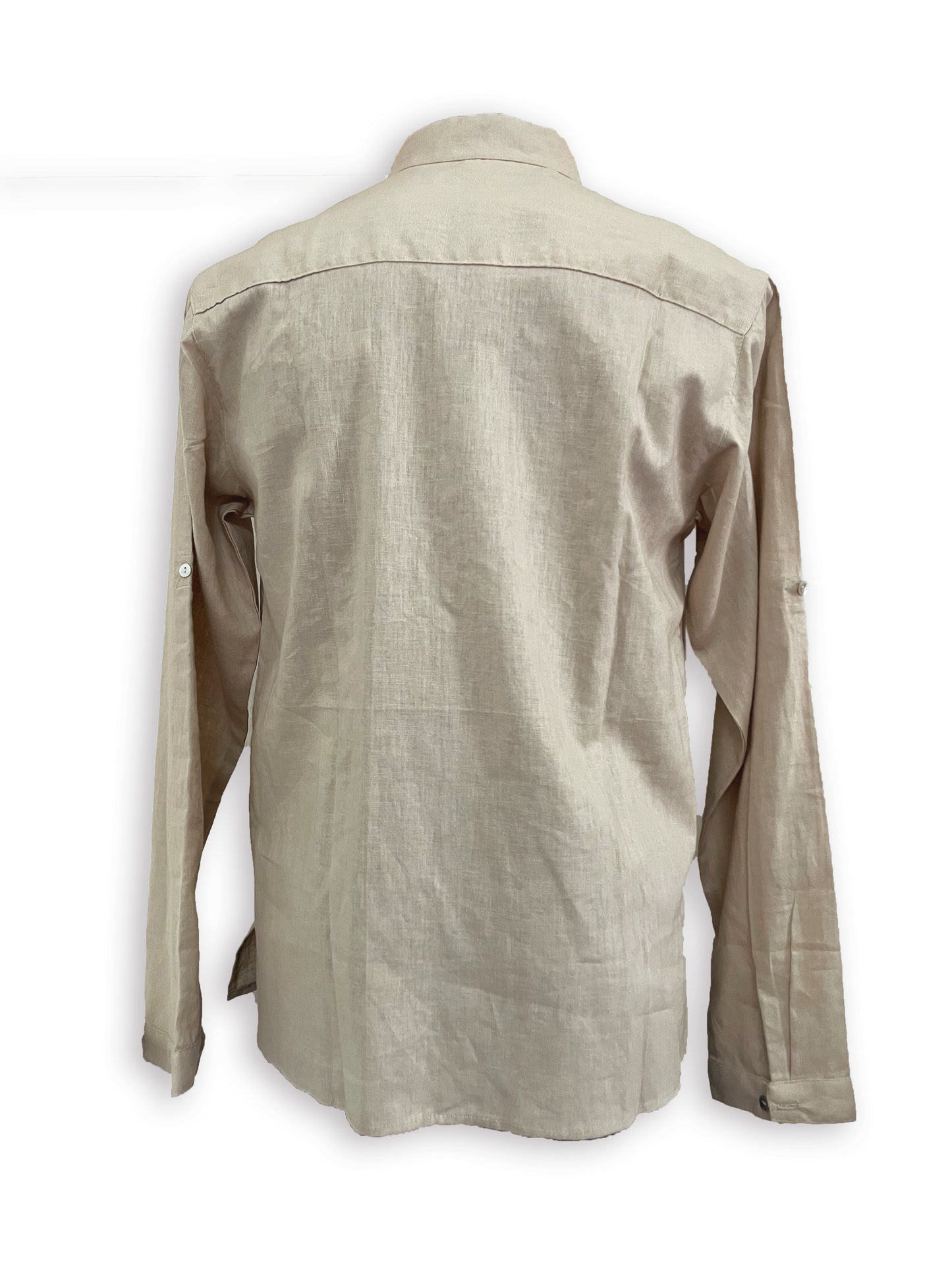 Camisa de lino sencilla