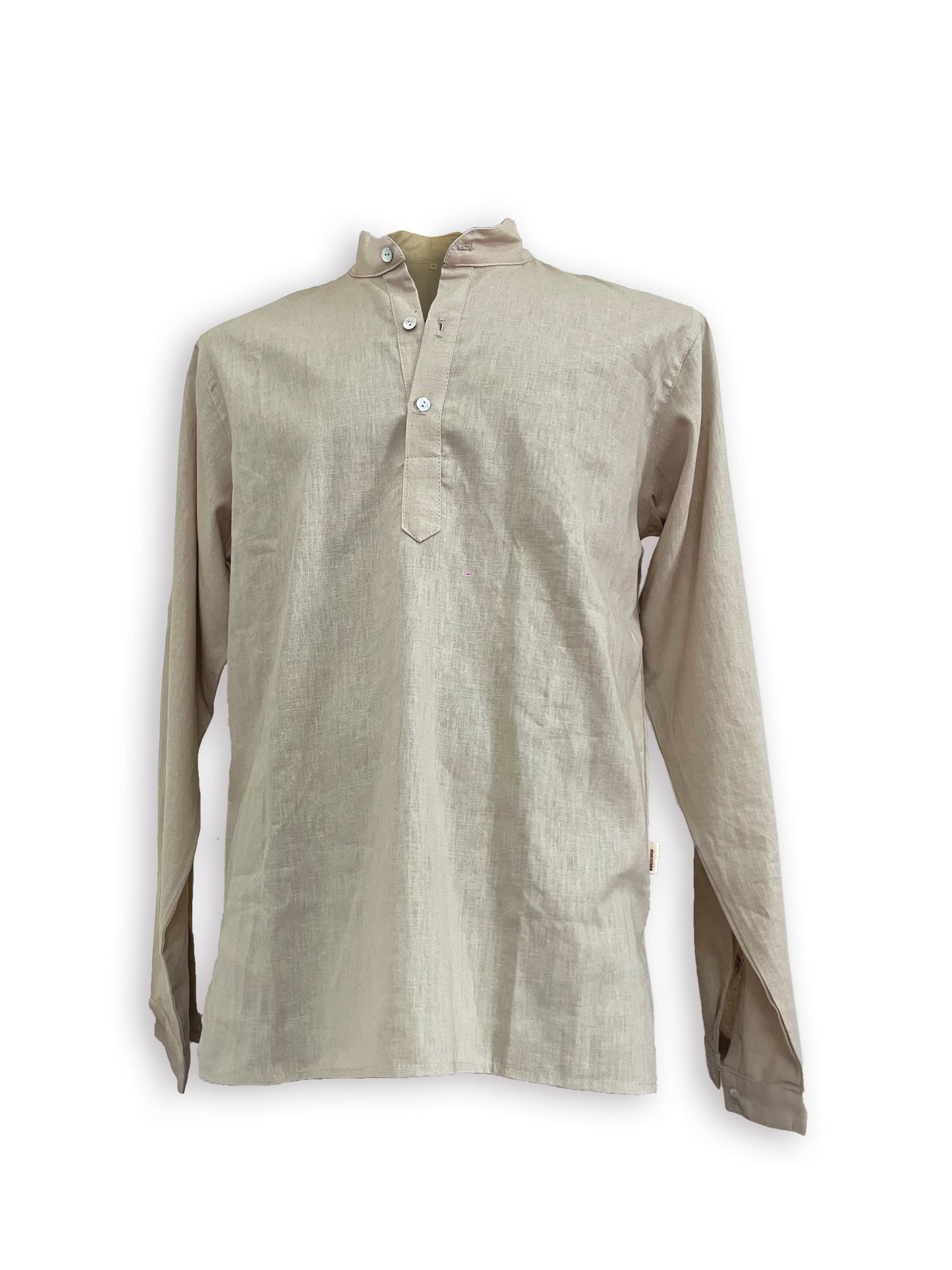 Camisa de lino sencilla