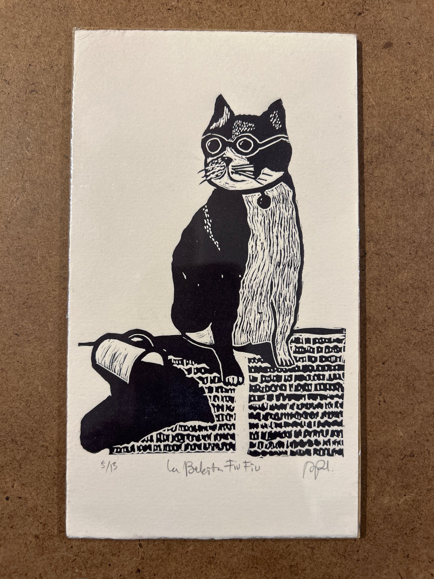 bebesita fiu fiu - litografía