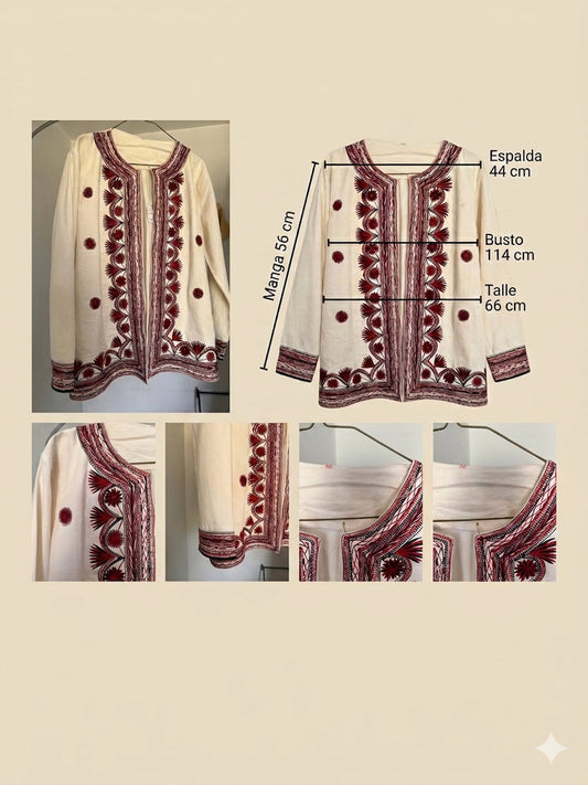 Blazer de algodón Tlahuitoltepec | edición limitada