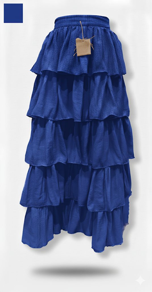 falda larga campirana para disfrutar el rancho