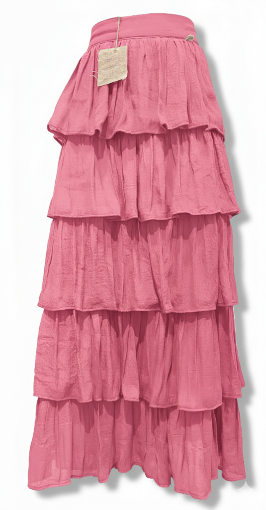 falda larga colores mexicanos tencel espectacular