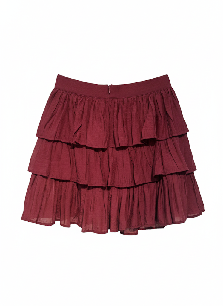 Herreria falda corta 3 olanes dama