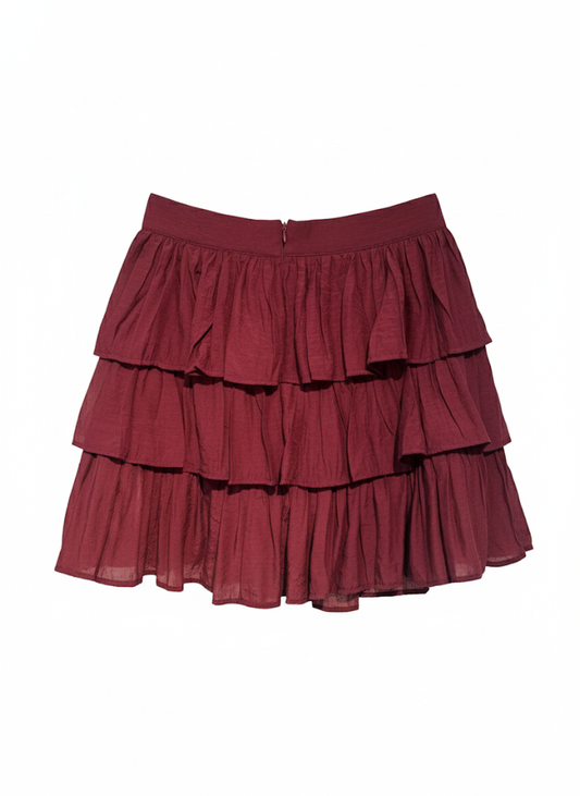 Herreria falda corta 3 olanes dama