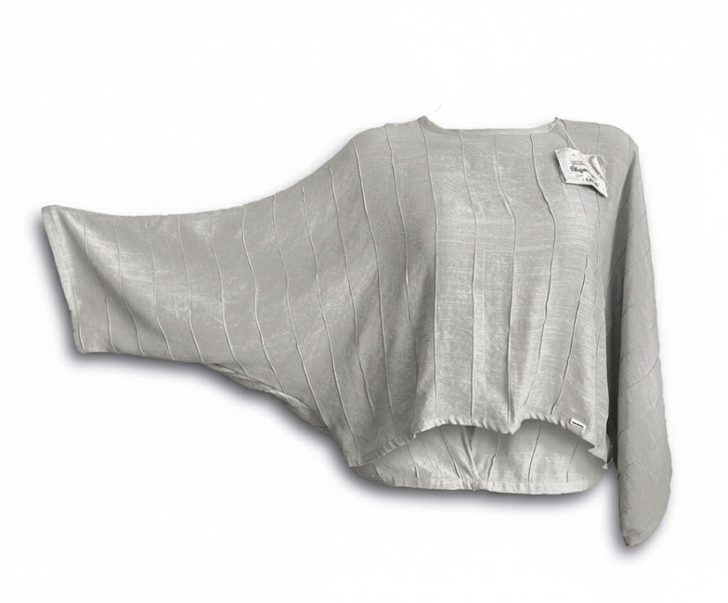 Blusa Emma de Alforzas de Lujo para Eventos