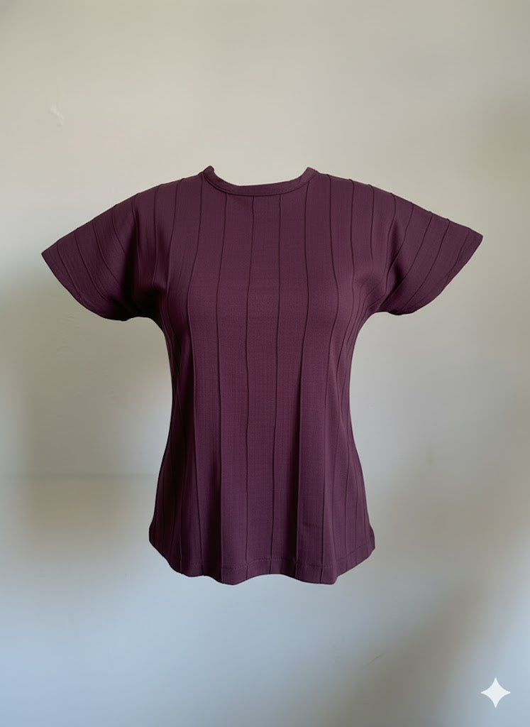 Blusa Tobalá alforzada de Lino o Tencel