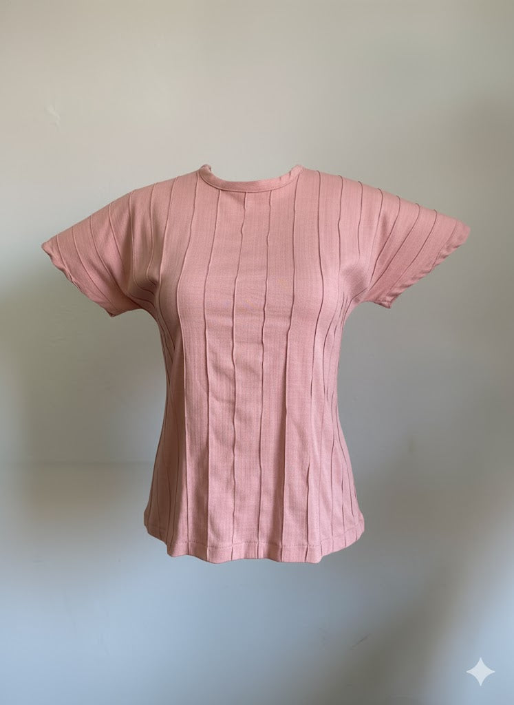 Blusa Tobalá alforzada de Lino o Tencel