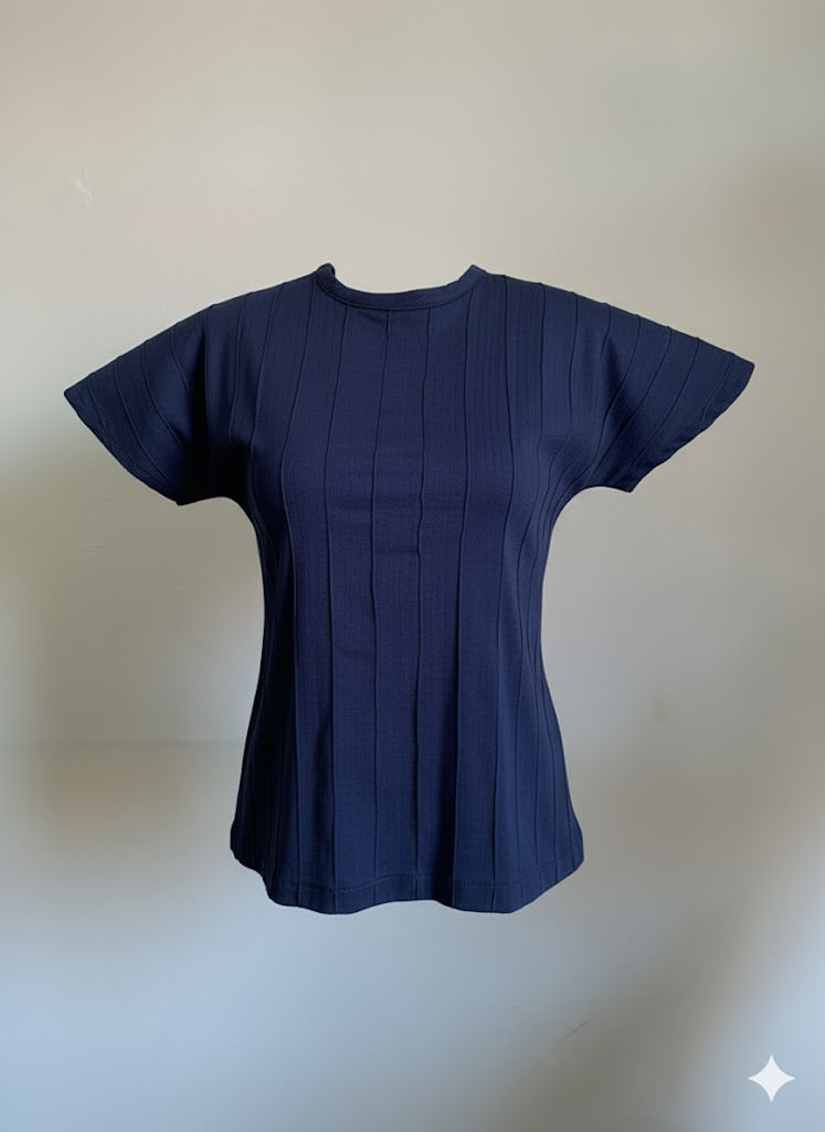Blusa Tobalá alforzada de Lino o Tencel