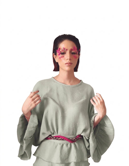 Blusa Tobalá Kimono de Tencel (Edición 10° Aniversario)