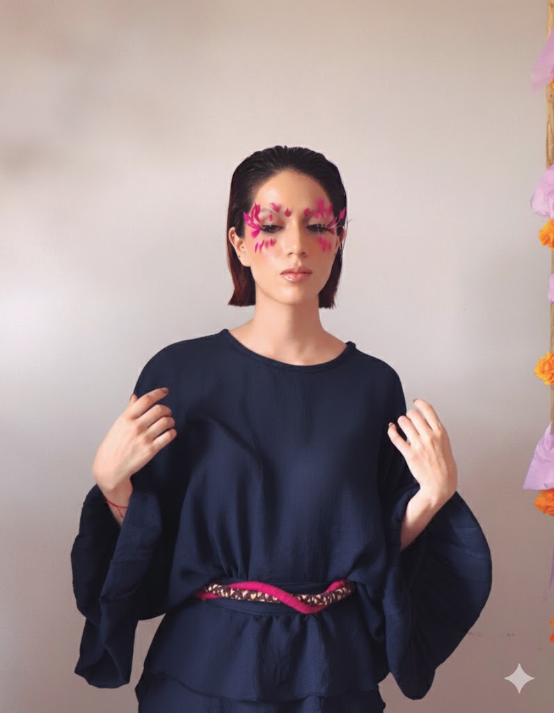 Blusa "Tobalá Kimono": Tencel - Sofisticación hecha a Mano en Oaxaca