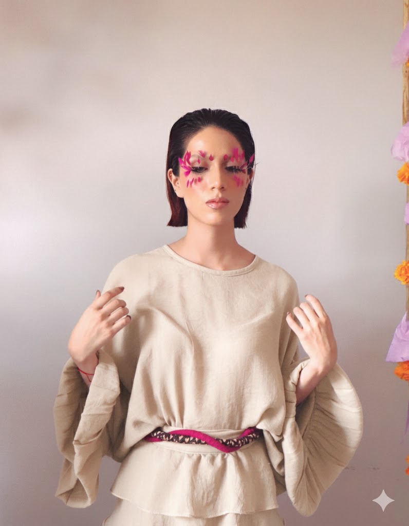 Blusa "Tobalá Kimono": Tencel - Sofisticación hecha a Mano en Oaxaca