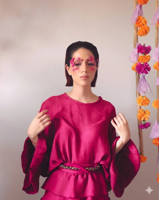 Blusa Tobalá Kimono de Tencel (Edición 10° Aniversario)