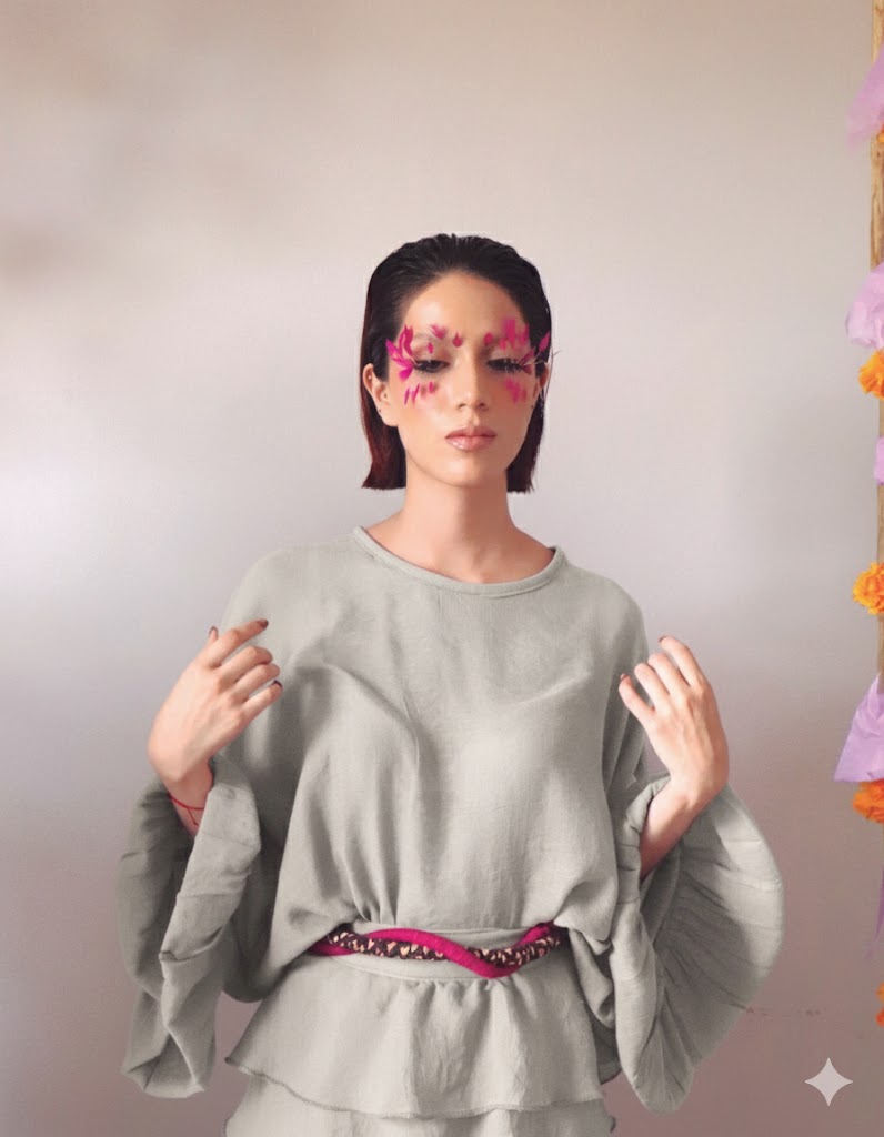 Blusa "Tobalá Kimono": Tencel - Sofisticación hecha a Mano en Oaxaca