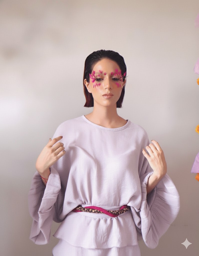 Blusa "Tobalá Kimono": Tencel - Sofisticación hecha a Mano en Oaxaca