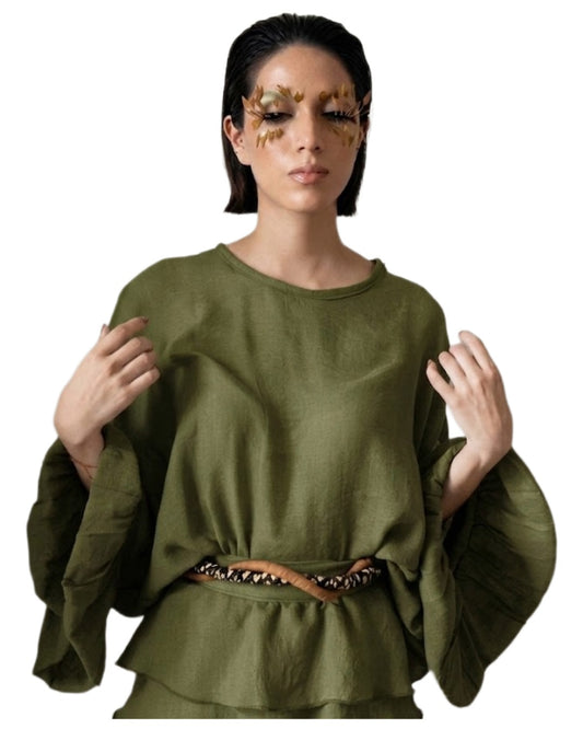 Blusa Tobalá Kimono de Tencel (Edición 10° Aniversario)