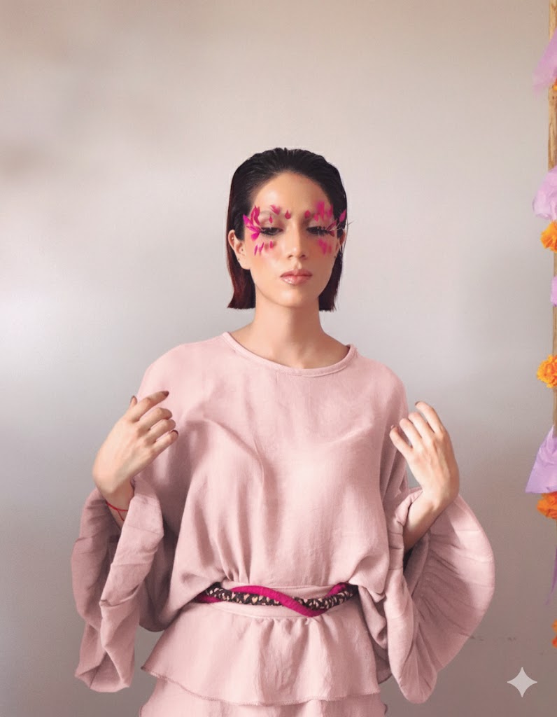 Blusa "Tobalá Kimono": Tencel - Sofisticación hecha a Mano en Oaxaca