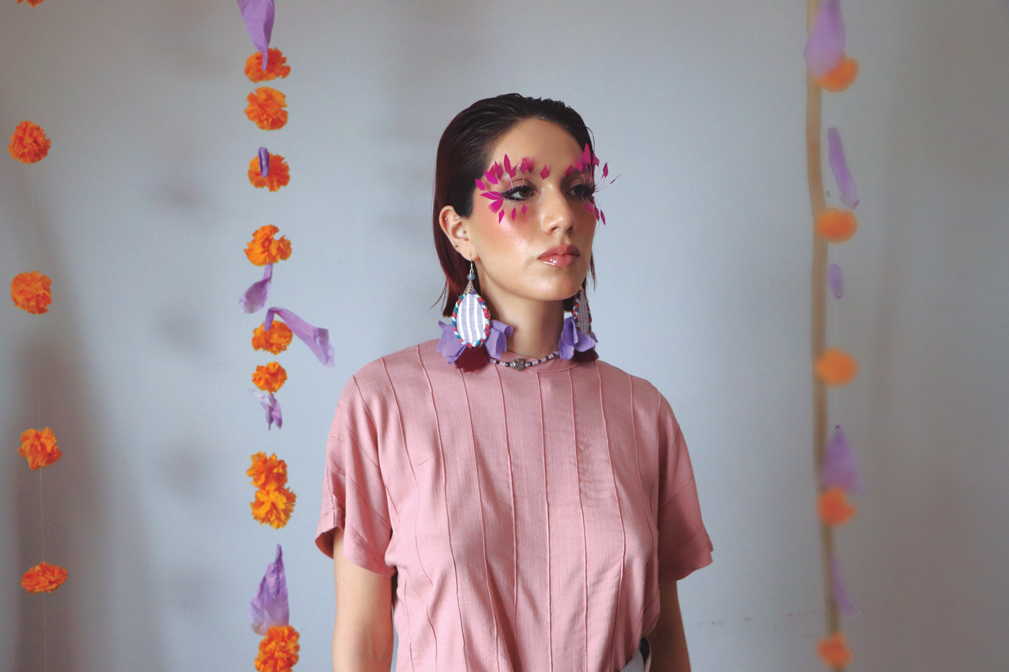 Blusa Tobalá alforzada de Lino o Tencel