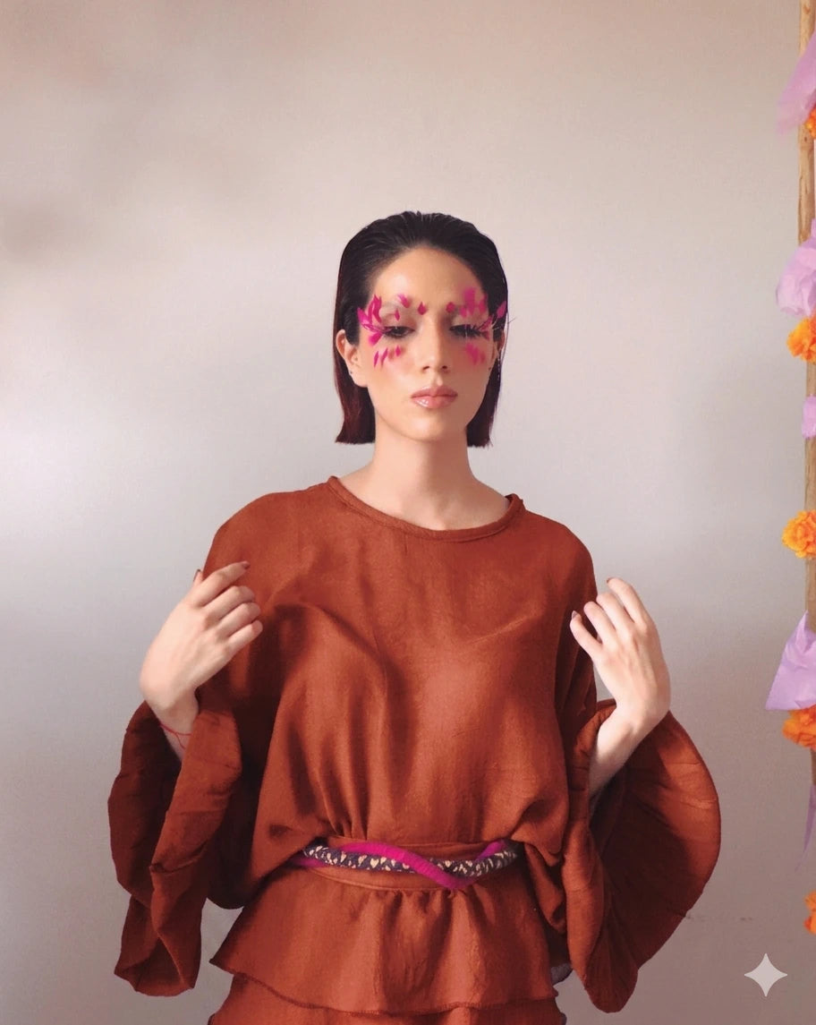 Blusa Tobalá Kimono de Tencel (Edición 10° Aniversario)