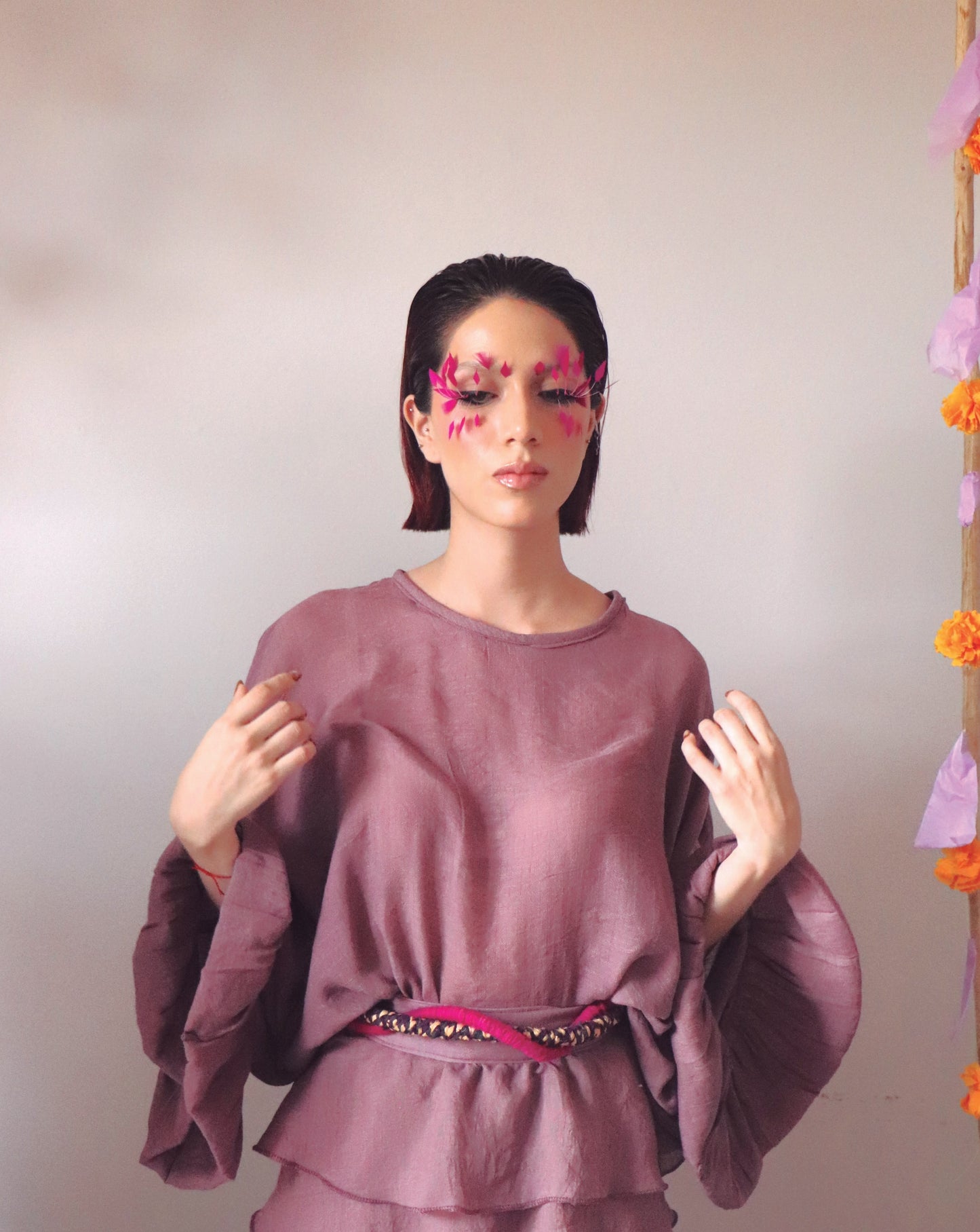 Blusa "Tobalá Kimono": Tencel - Sofisticación hecha a Mano en Oaxaca