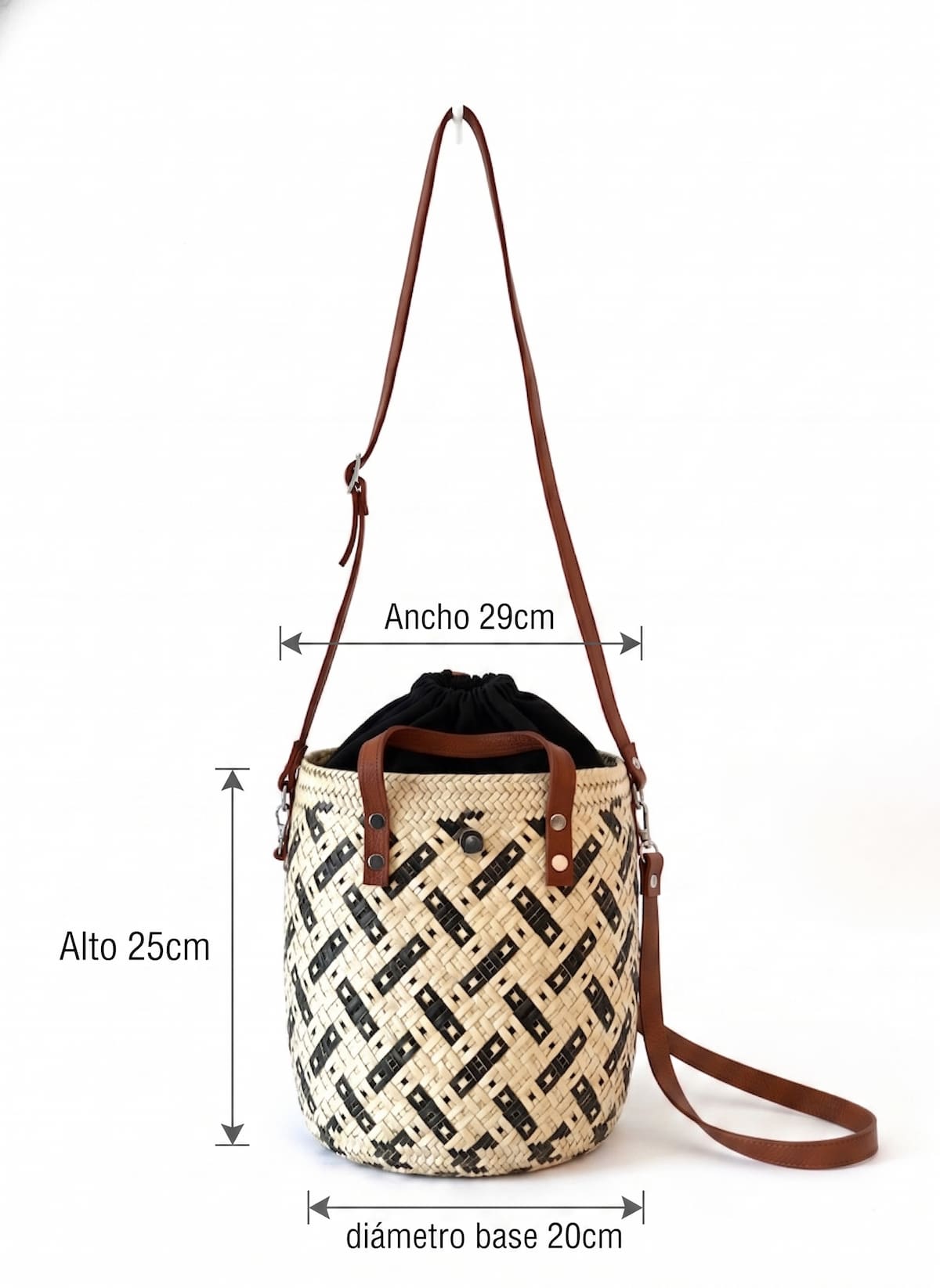 Bolsa Juanita de hombro: Bolso Artesanal de Diseño Exclusivo