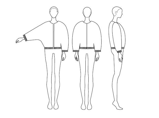 Chamarra "Tobalá Tejido a Mano": Algodón 100% de telar estilo urbano