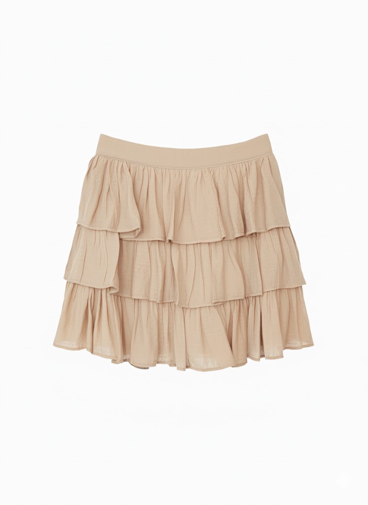 Herreria falda corta 3 olanes dama