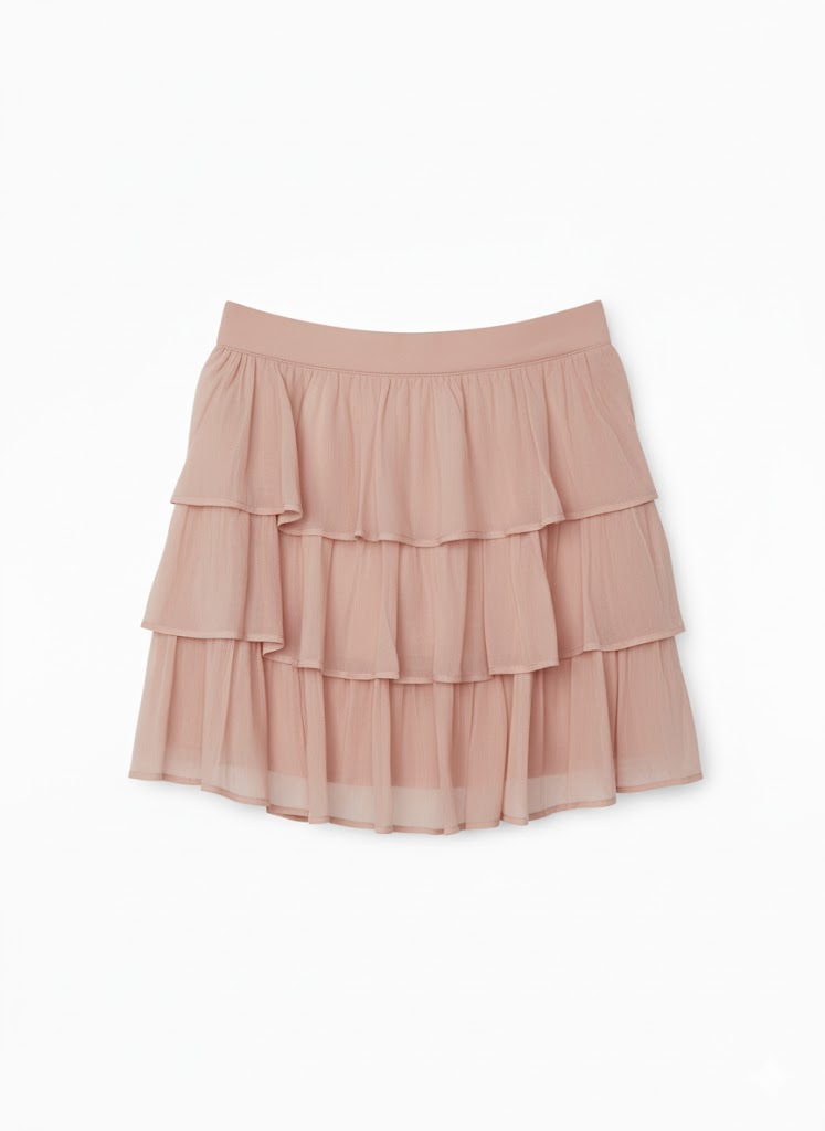 Herreria falda corta 3 olanes dama