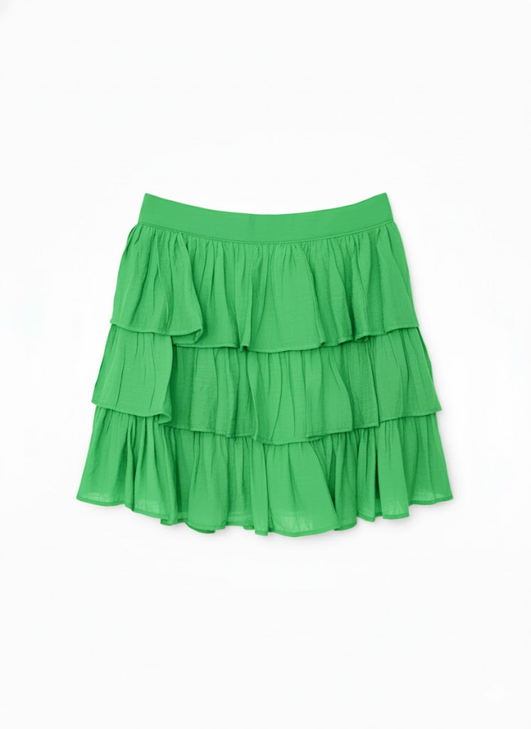 Herreria falda corta 3 olanes dama