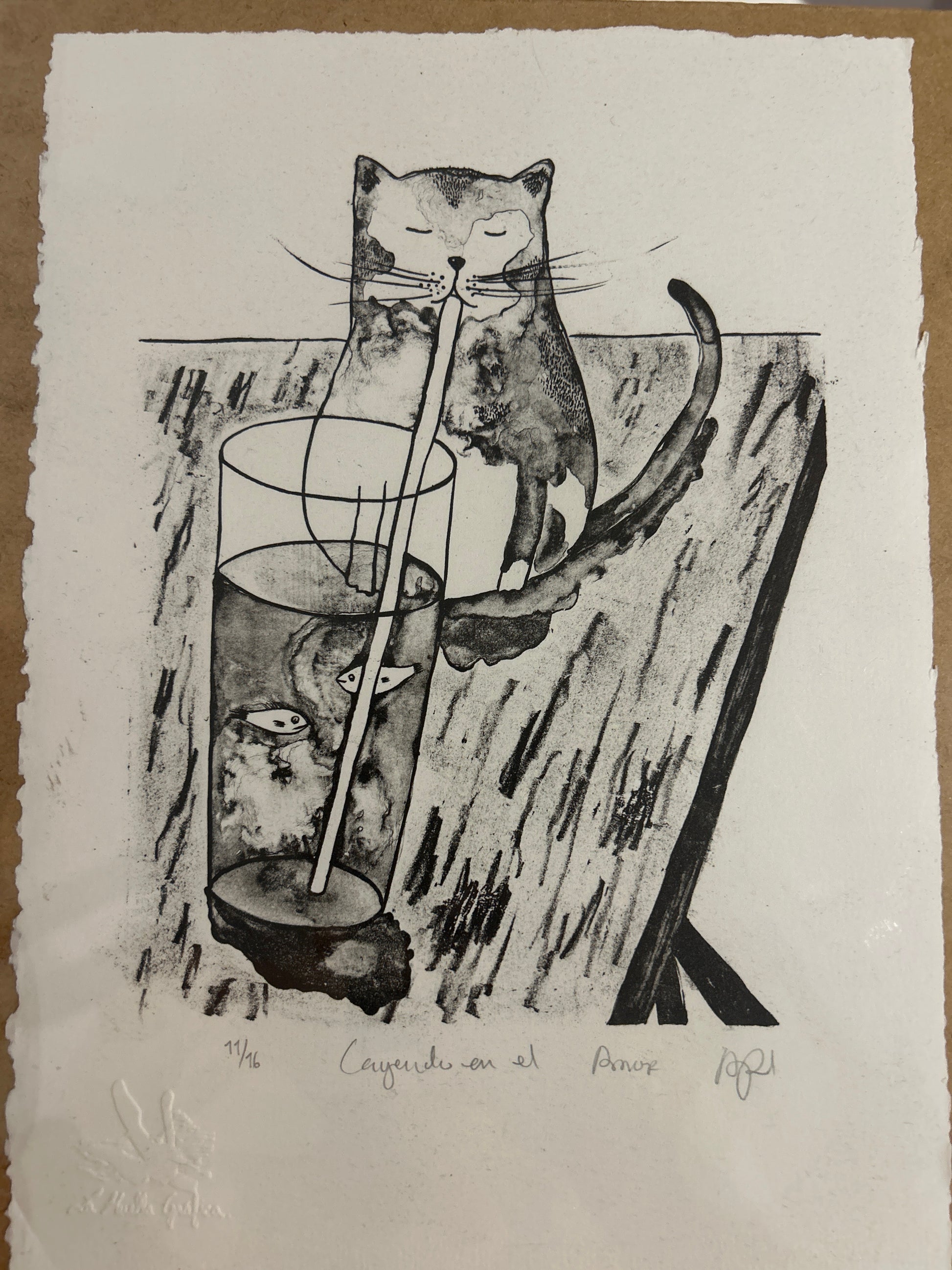 litografia Adriana Pascual Oaxaca ideal para coleccionistas de arte mexicano