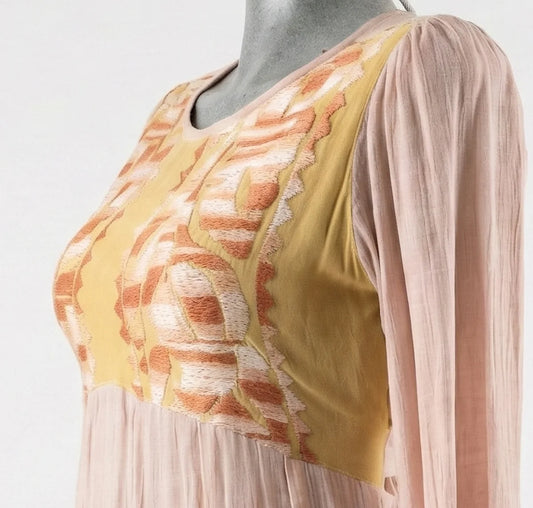 Vestido de Gala Beige | piezas únicas