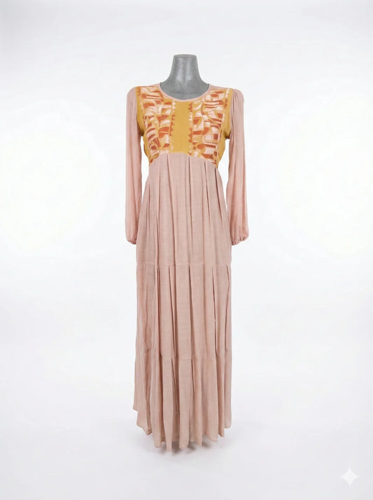 Vestido de Gala Beige | piezas únicas