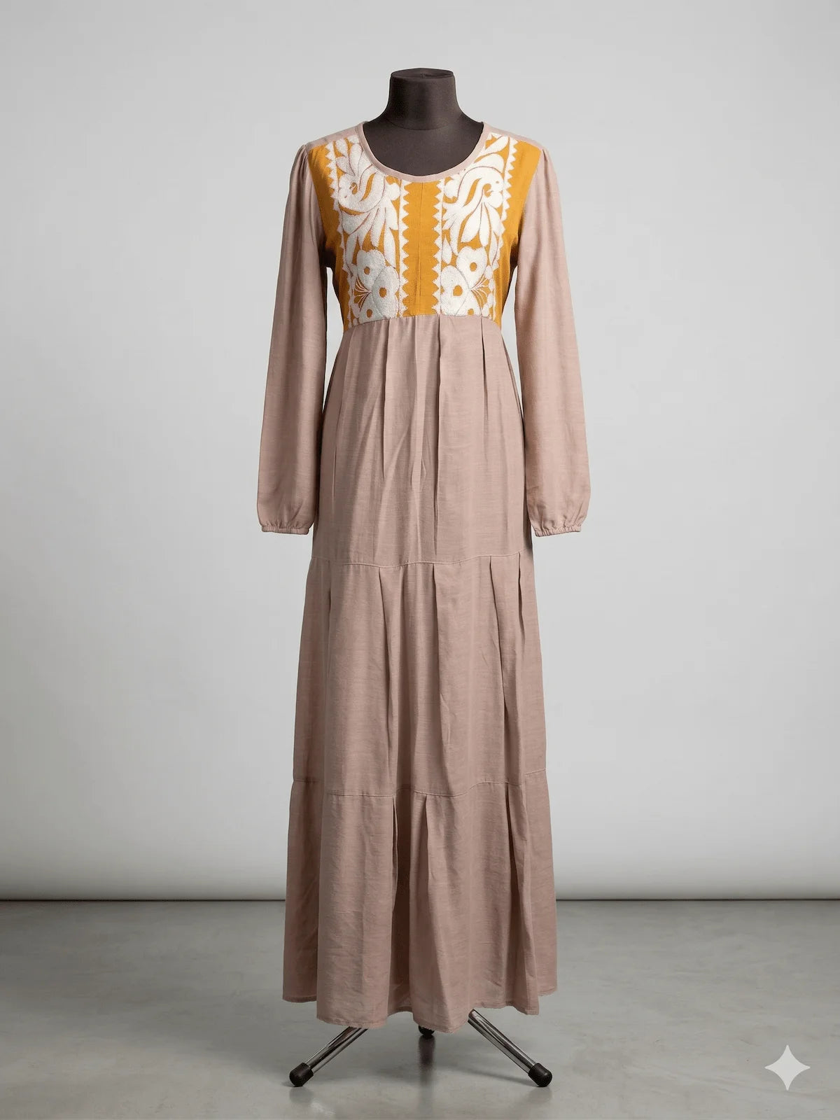 Vestido de Gala Beige | piezas únicas